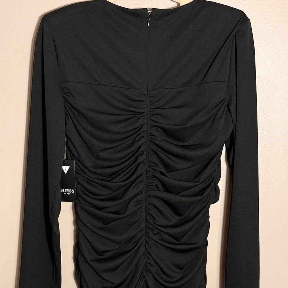 Guess Long Sleeve Cutout Dress - Picture 6 of 9